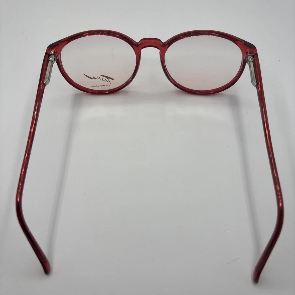 TURA Japan MOD-550 51-18-135 Red Full Rim Eyeglasses Frame #373